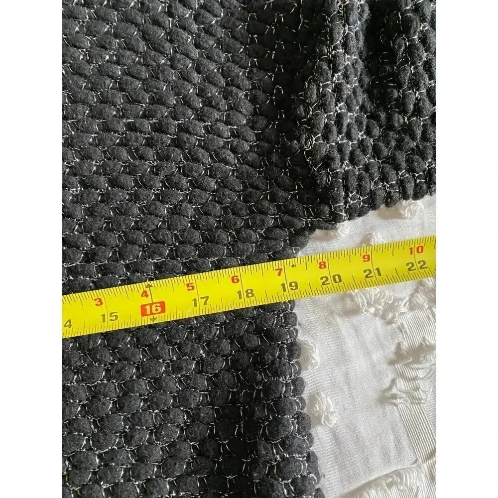 & Other Stories Wool Sweater Women’s XS Black Metallic Alpaca Crewneck